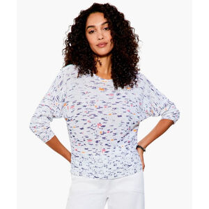 NWOT Nic + Zoe Spring Skies Sweater Sz L